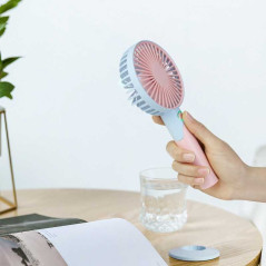 Mini Ventilateur Portatif - 1200mAH - 3 Vitesses
